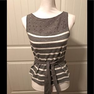 🔴 {HOLLISTER} Eyelet and Belted Top